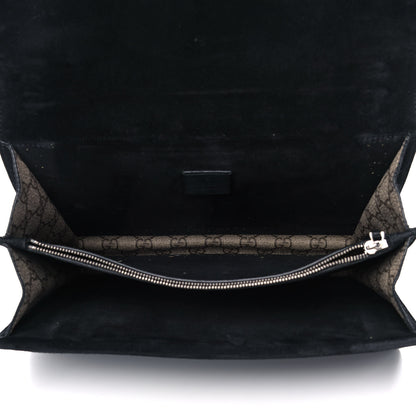Gucci GG Supreme Monogram Medium Dionysus Shoulder Bag Black 5 of 12