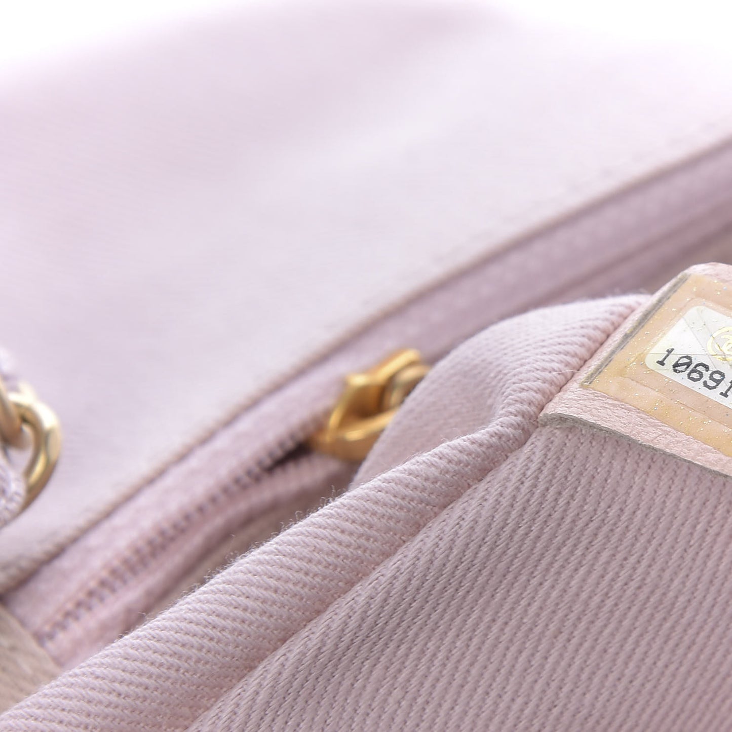 Fabric Patchwork Medium Flap Bag Pink