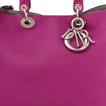 Christian Dior Calfskin Medium Diorissimo Bag Rose Sorbet 9 of 17