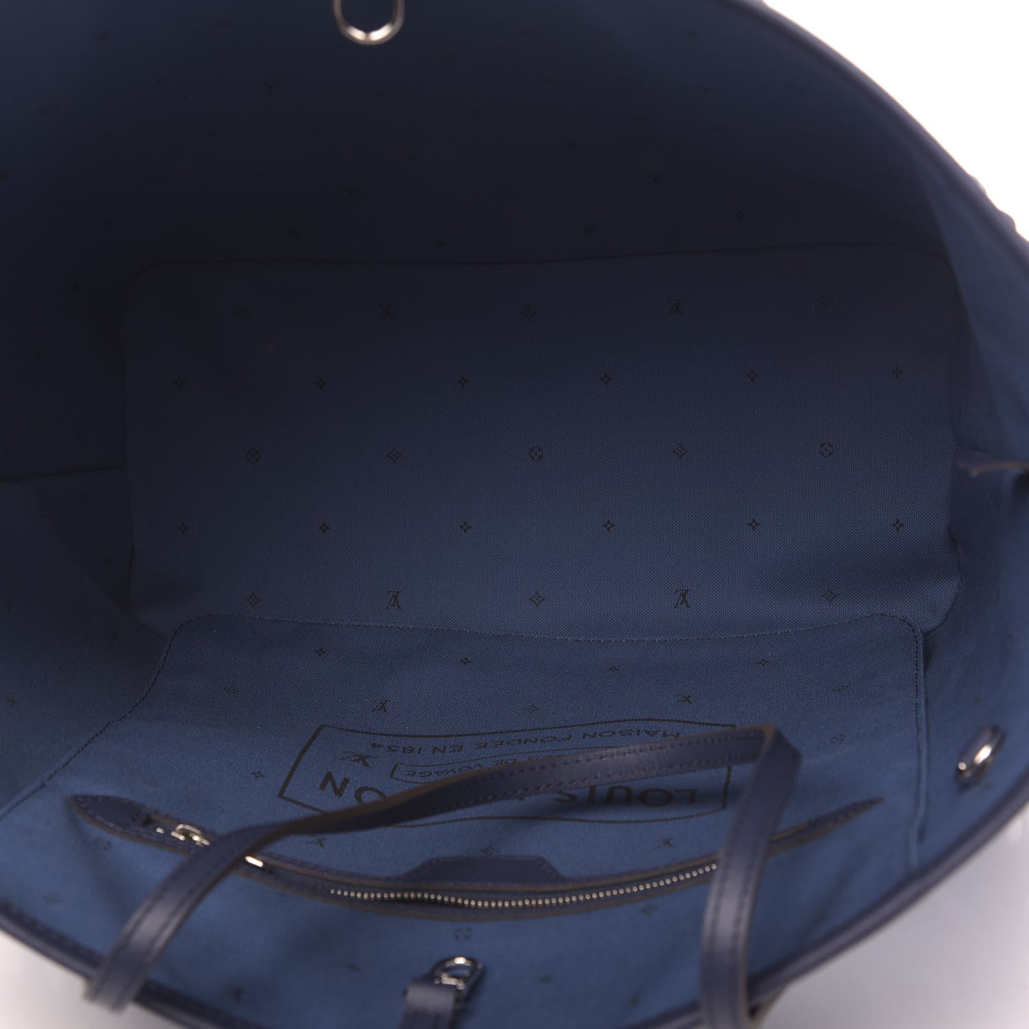 Louis Vuitton Monogram Escale Neverfull MM Blue 5 of 11