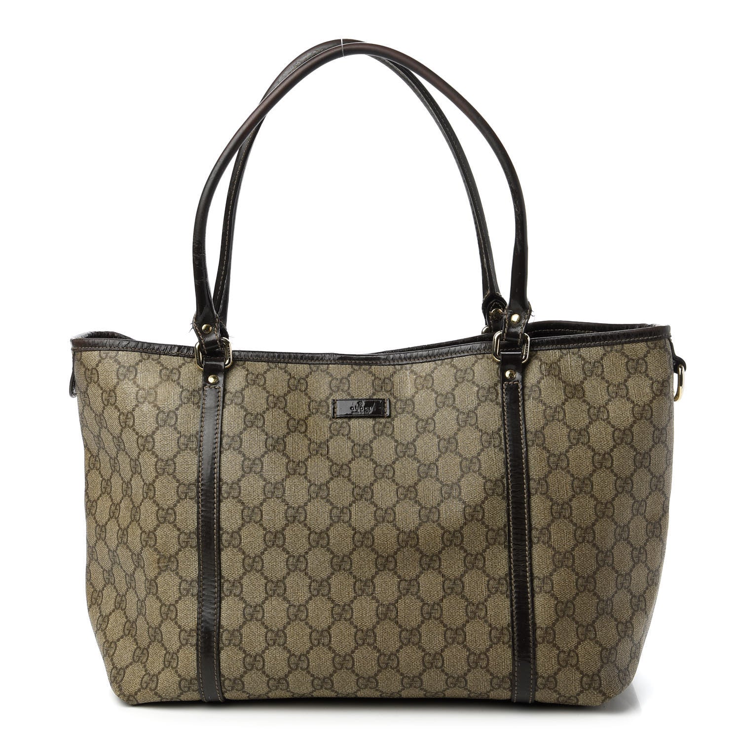 Gucci GG Plus Monogram Medium Joy Tote Brown 1 of 11
