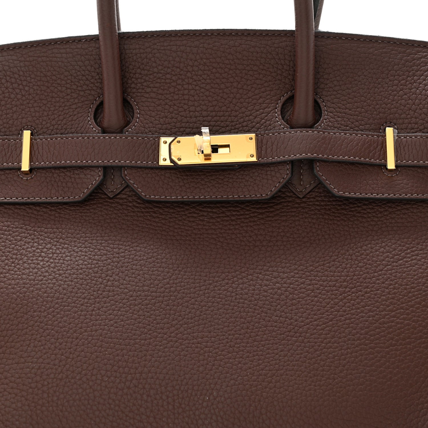 Hermes Taurillon Clemence Birkin 35 Havane 8 of 13
