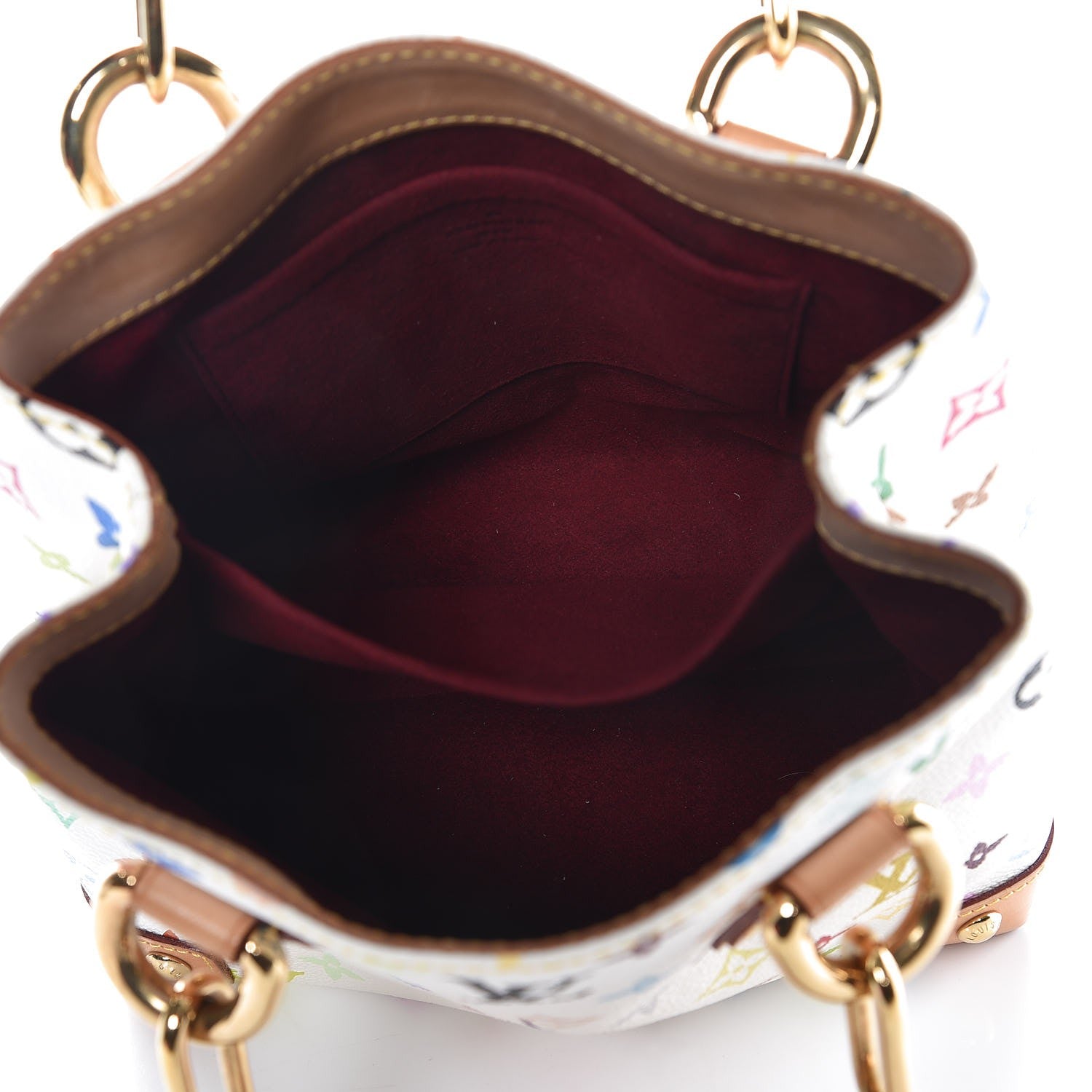 Louis Vuitton Monogram Multicolor Audra White 5 of 12