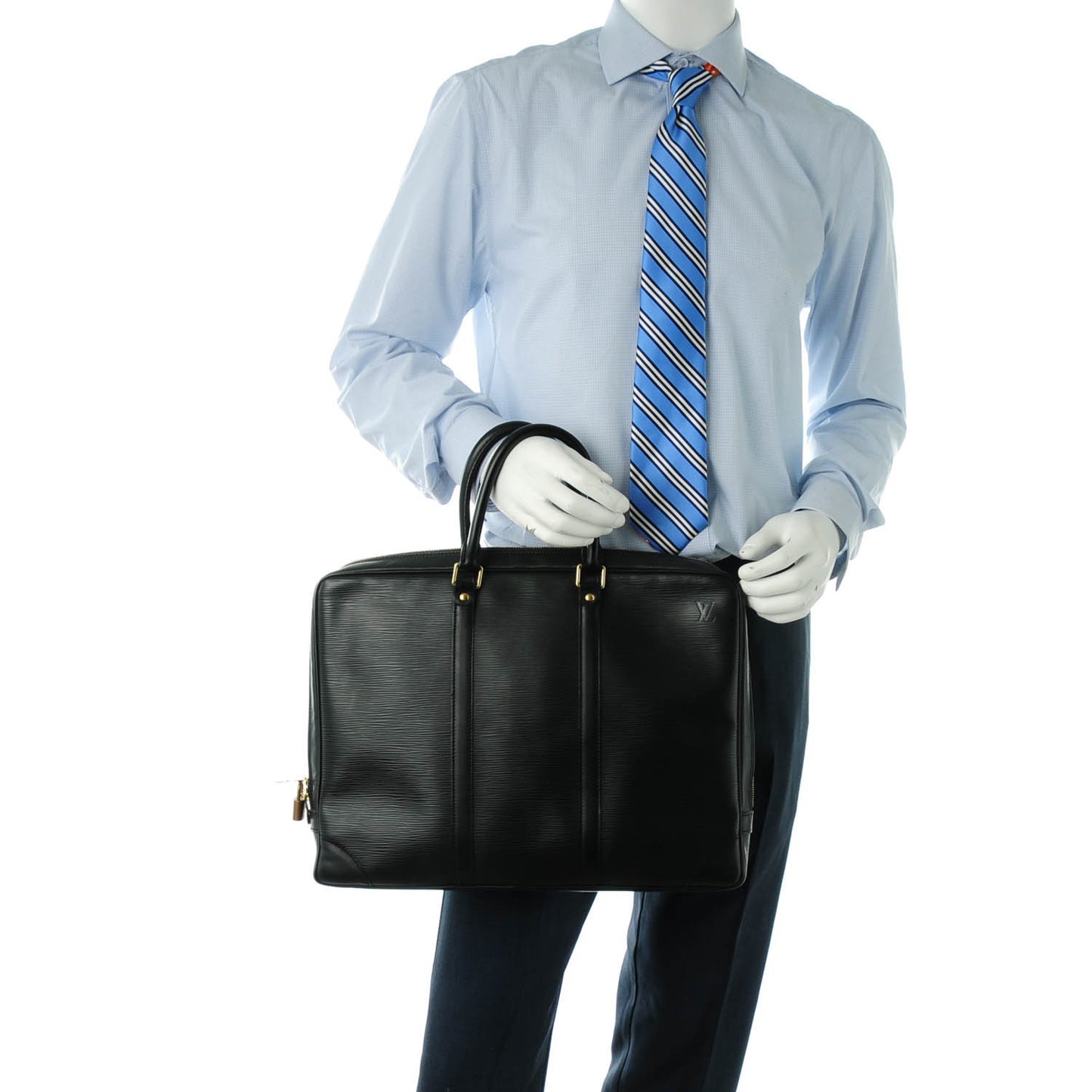 Epi Porte-Documents Voyage Briefcase Black