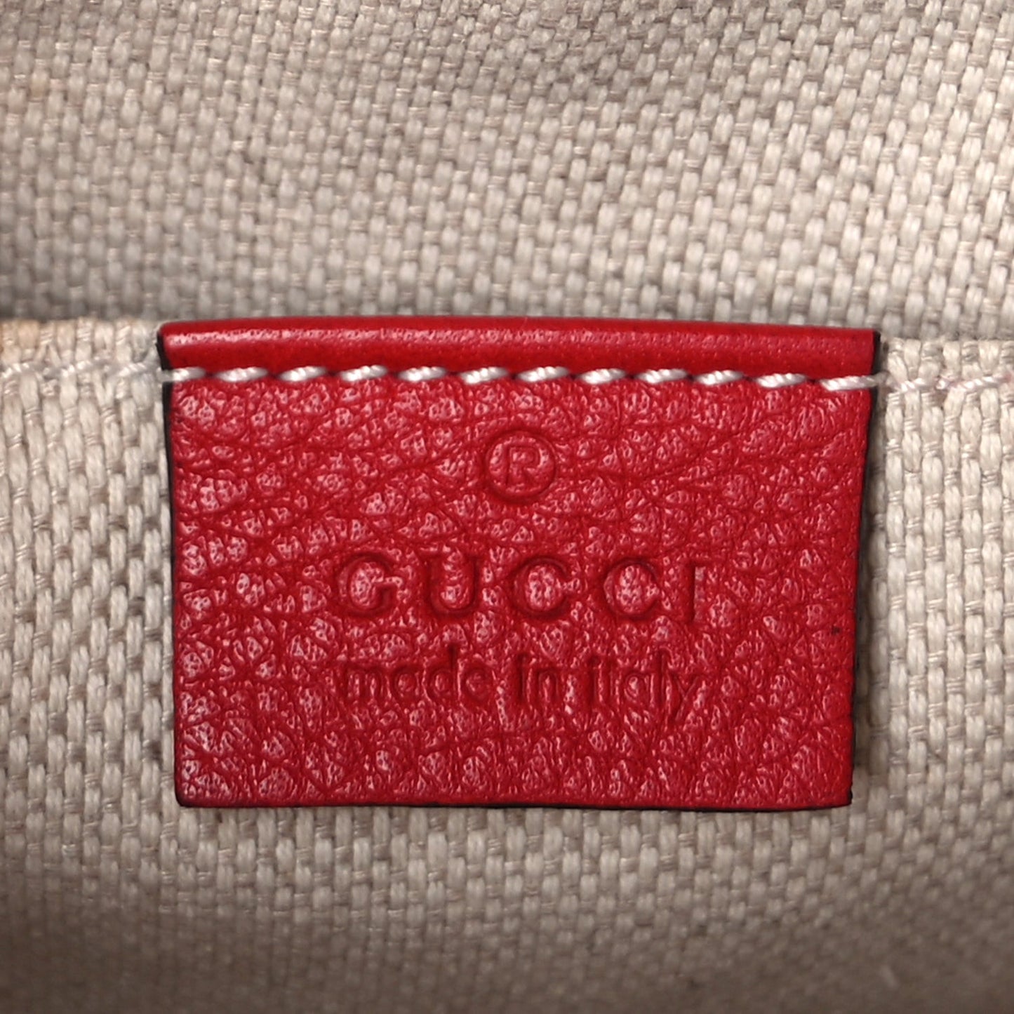 Pebbled Calfskin Small Soho Disco Bag Vibrant Red