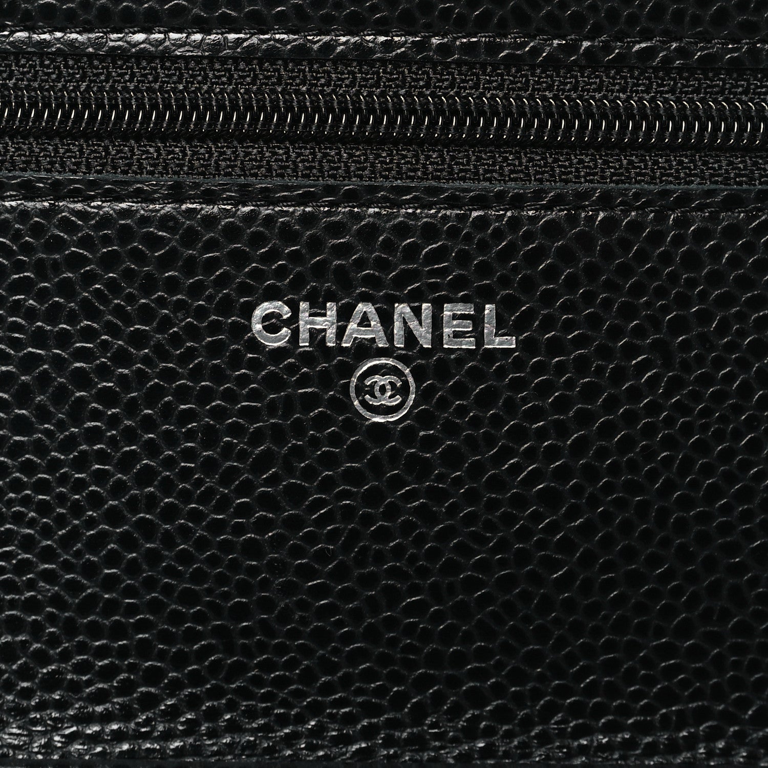 Chanel Caviar Quilted Wallet On Chain WOC Black 6 of 11
