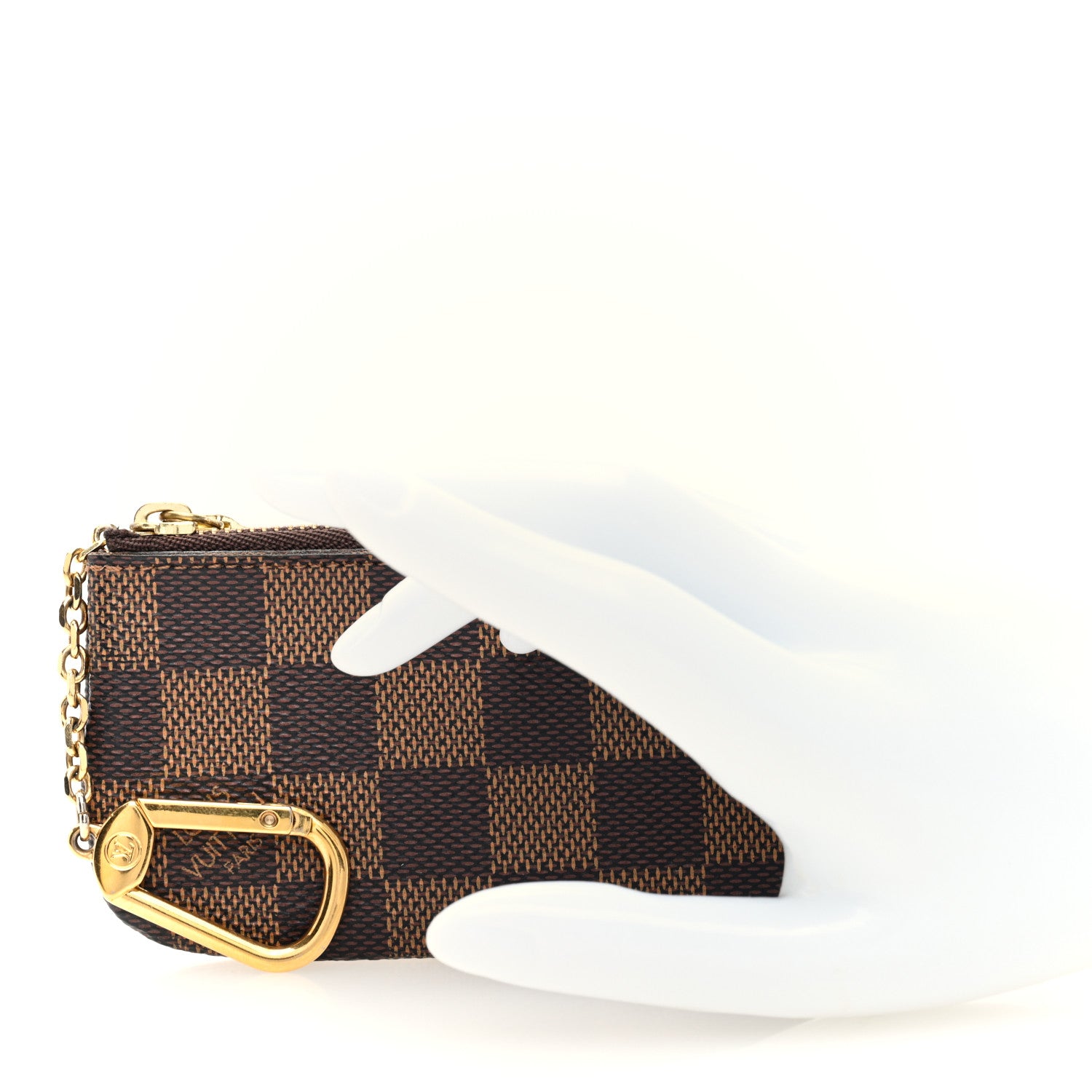 Louis Vuitton Damier Ebene Key Pouch 2 of 6