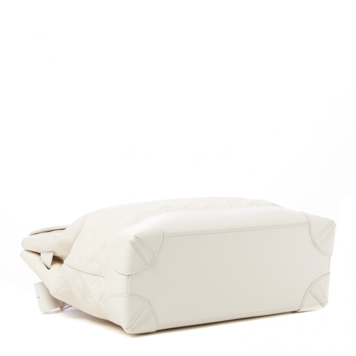 Taurillon Monogram Steamer PM White