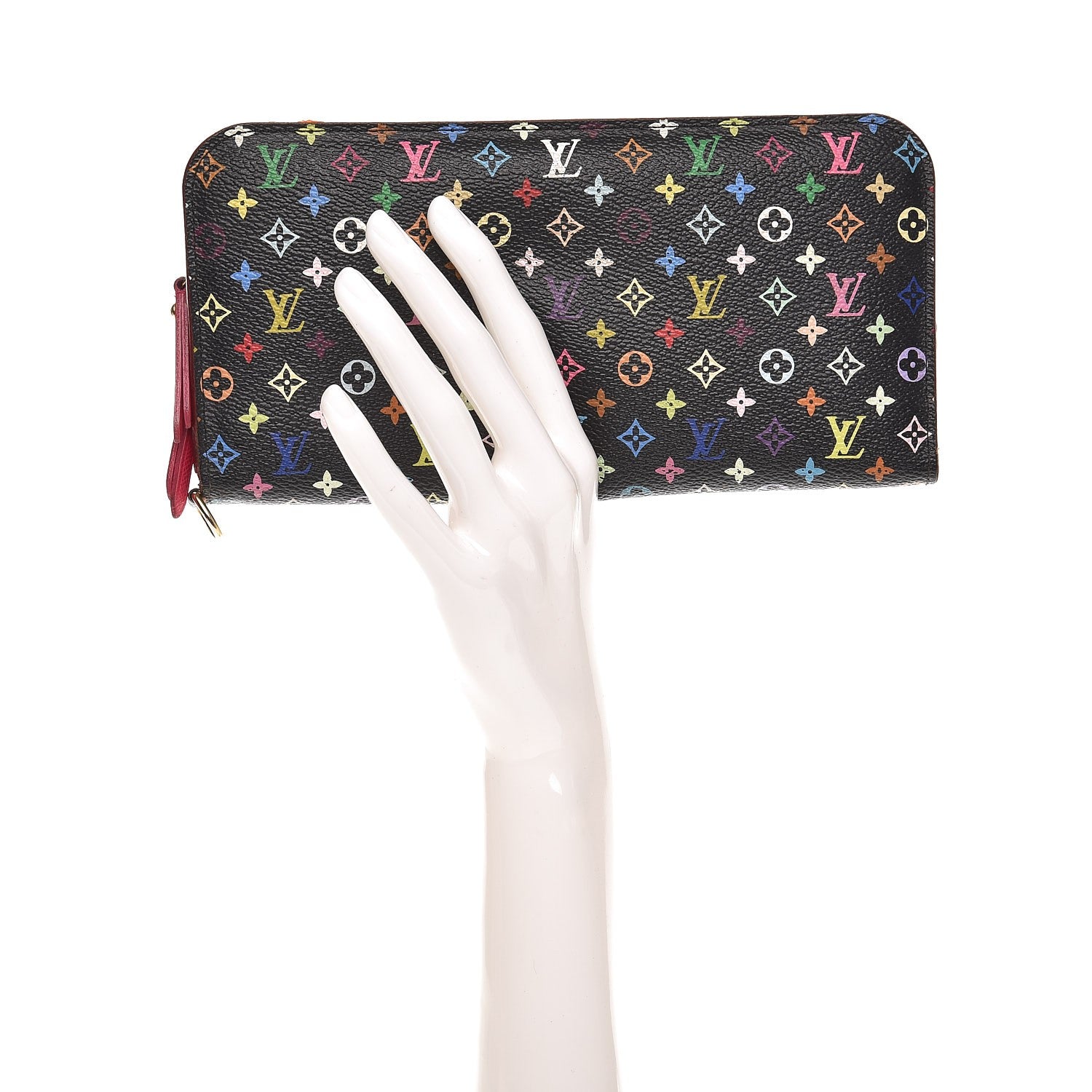 Louis Vuitton Monogram Multicolor Insolite Wallet Black Grenade 2 of 10