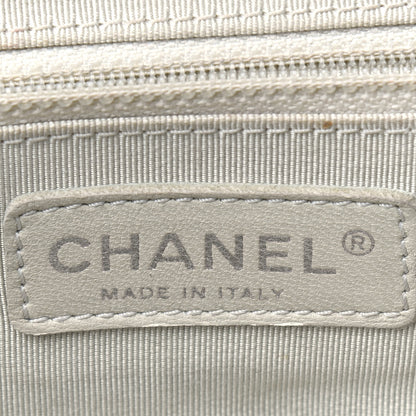 Chanel Washed Lambskin Quilted Medium Chain Around Messenger Blue 11 of 33