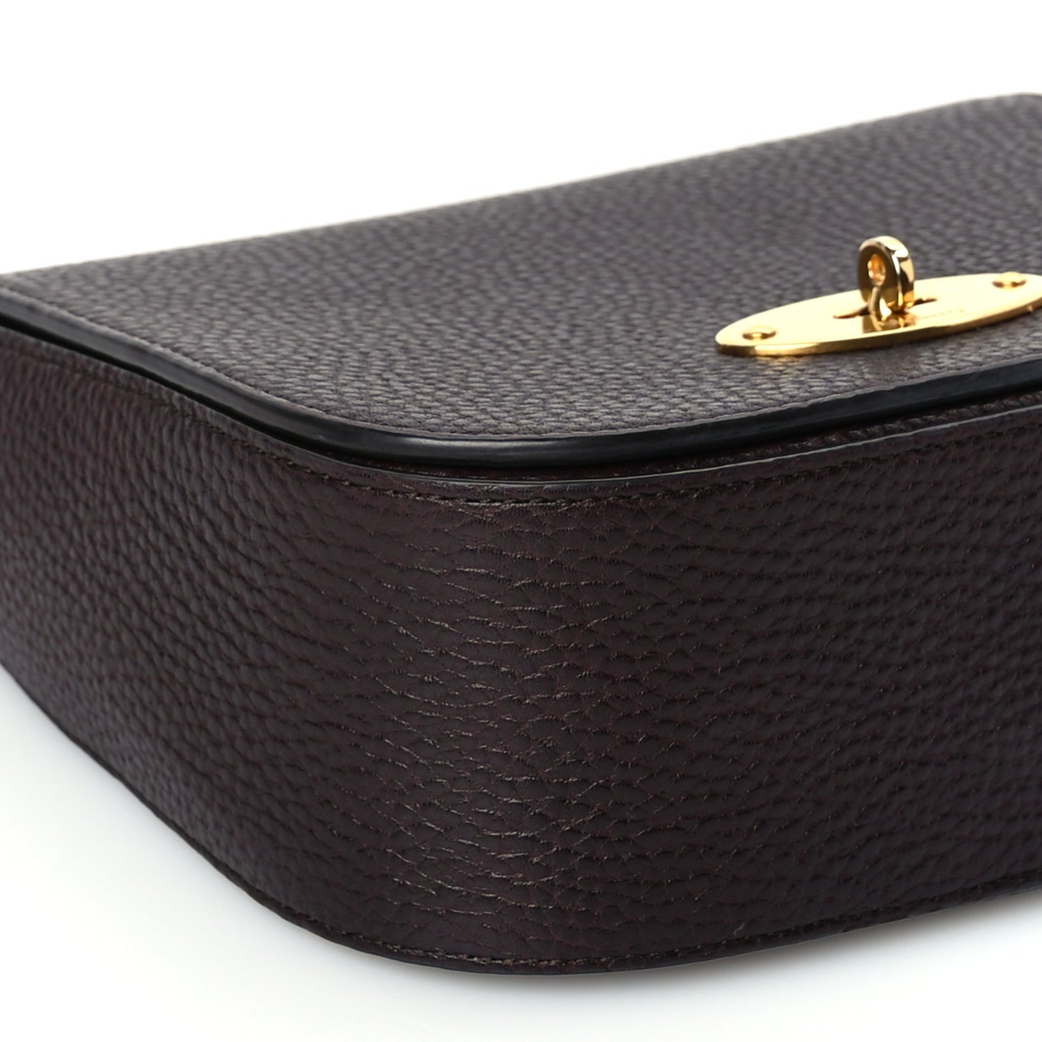 Mulberry Grain Vegetable Tanned Calfskin Small Darley Satchel Oxblood 7 of 8