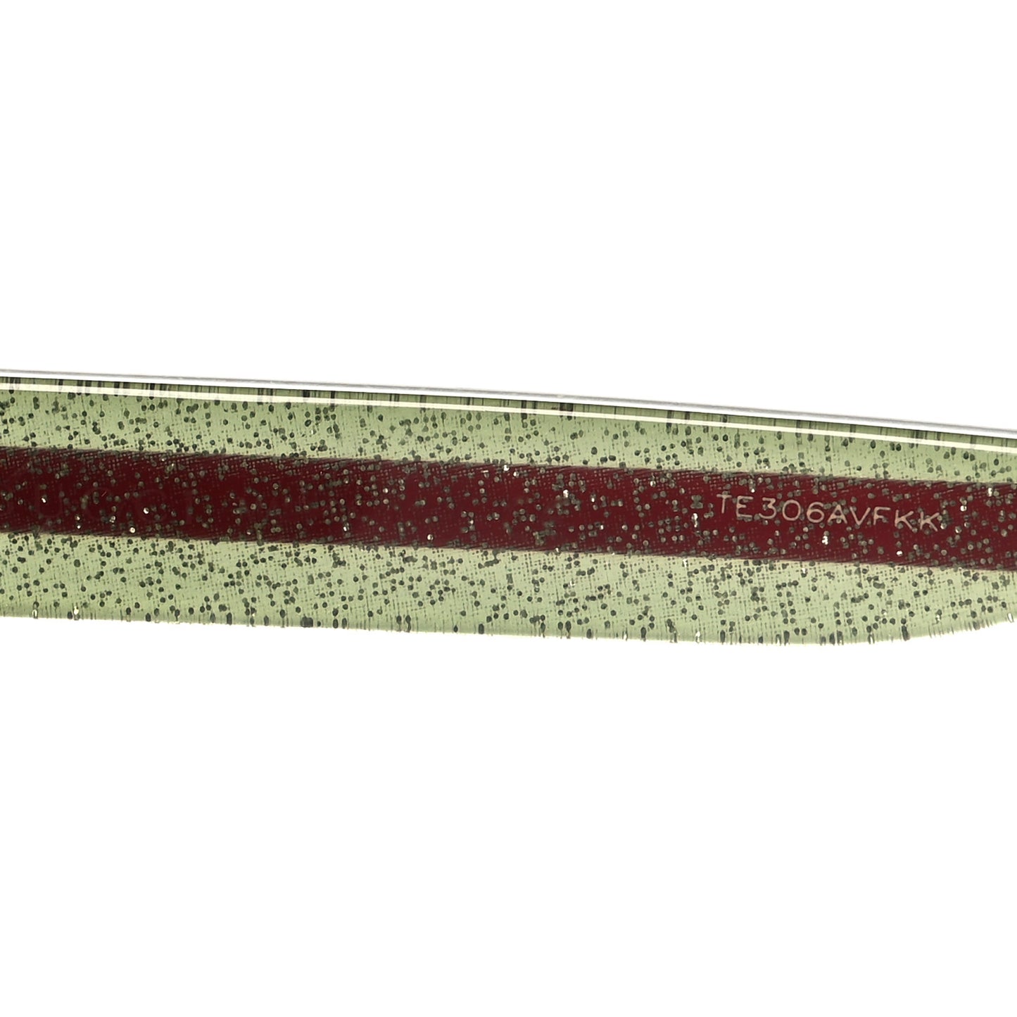 Acetate Square Frame Web Glitter Sunglasses GG0036S Black Green