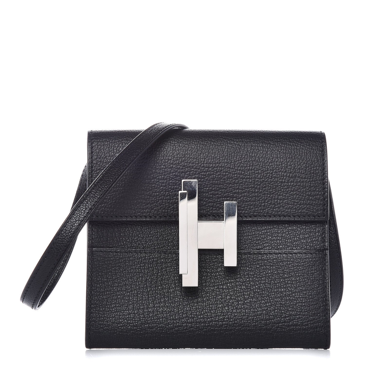 Hermes Chevre Mysore Mini Cinhetic Wallet Black 1 of 9