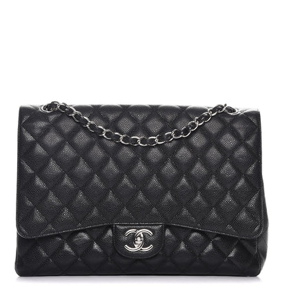 Chanel Caviar Quilted Maxi Double Flap Black 1 of 10