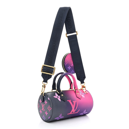 Louis Vuitton Monogram Giant Spring In The City Papillon BB Midnight Fuchsia 3 of 11
