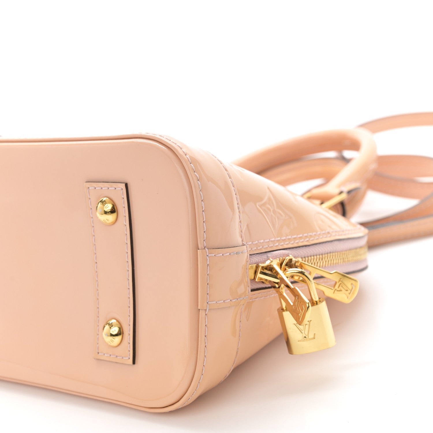 Louis Vuitton Vernis Alma BB Rose Angelique 10 of 10