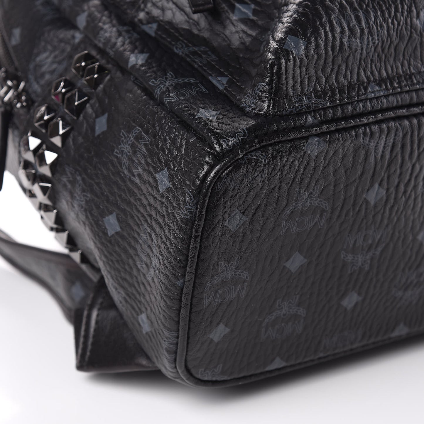 Visetos Small Side Stud Stark Backpack Black