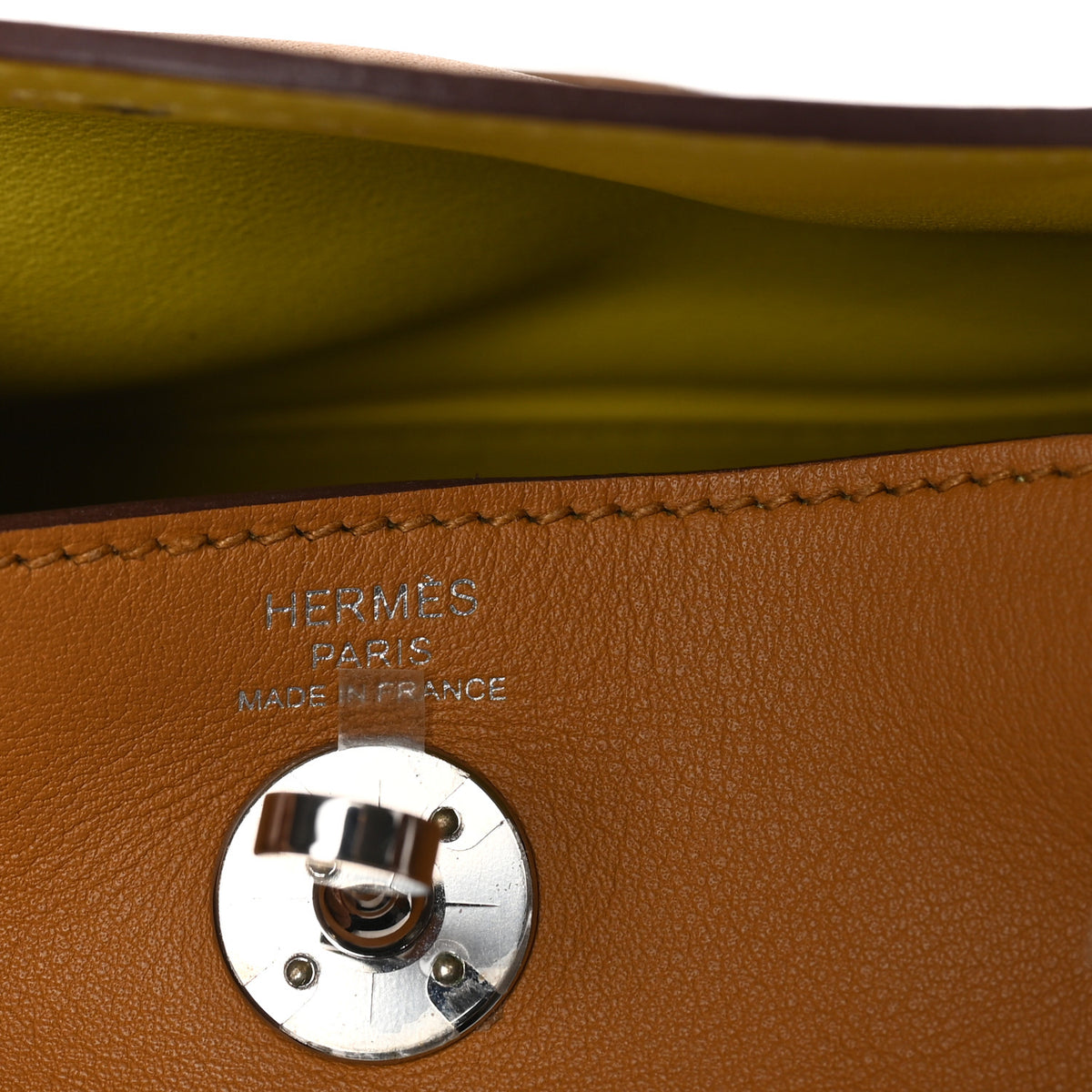 Hermes Swift Verso Mini Lindy 20 Sesame Lime 4 of 9