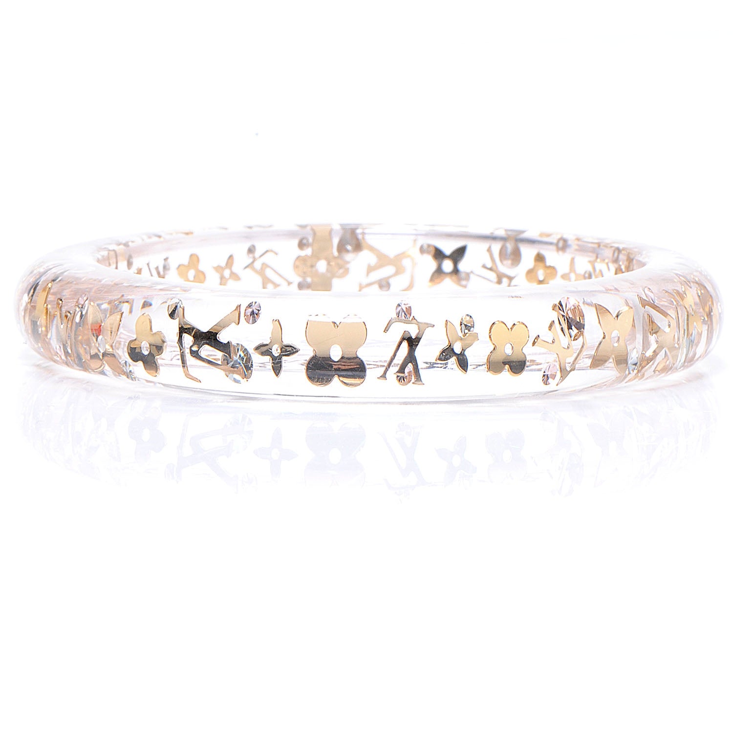 Louis Vuitton Inclusion Bracelet PM Size Small Transparent 3 of 4