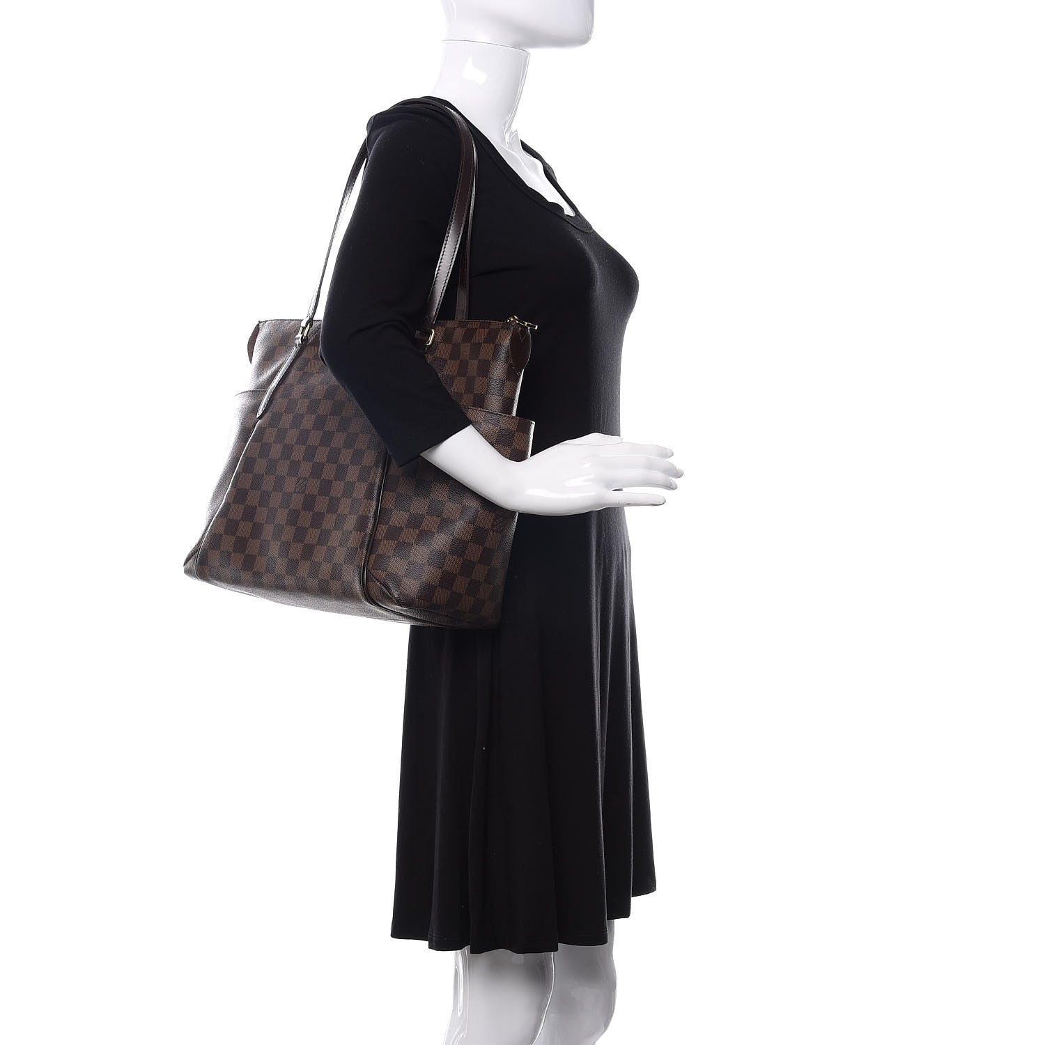 Louis Vuitton Damier Ebene Totally MM 2 of 10