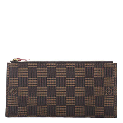 Louis Vuitton Damier Ebene Felicie Chain Wallet Zippered Insert 1 of 6