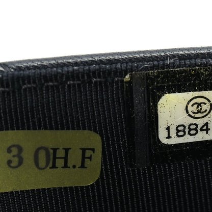 Chanel Lambskin Quilted Wallet On Chain WOC Black 6 of 9