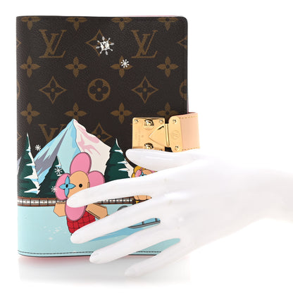 Louis Vuitton Monogram 2023 Christmas Animation Alpine Notebook Cover 2 of 7