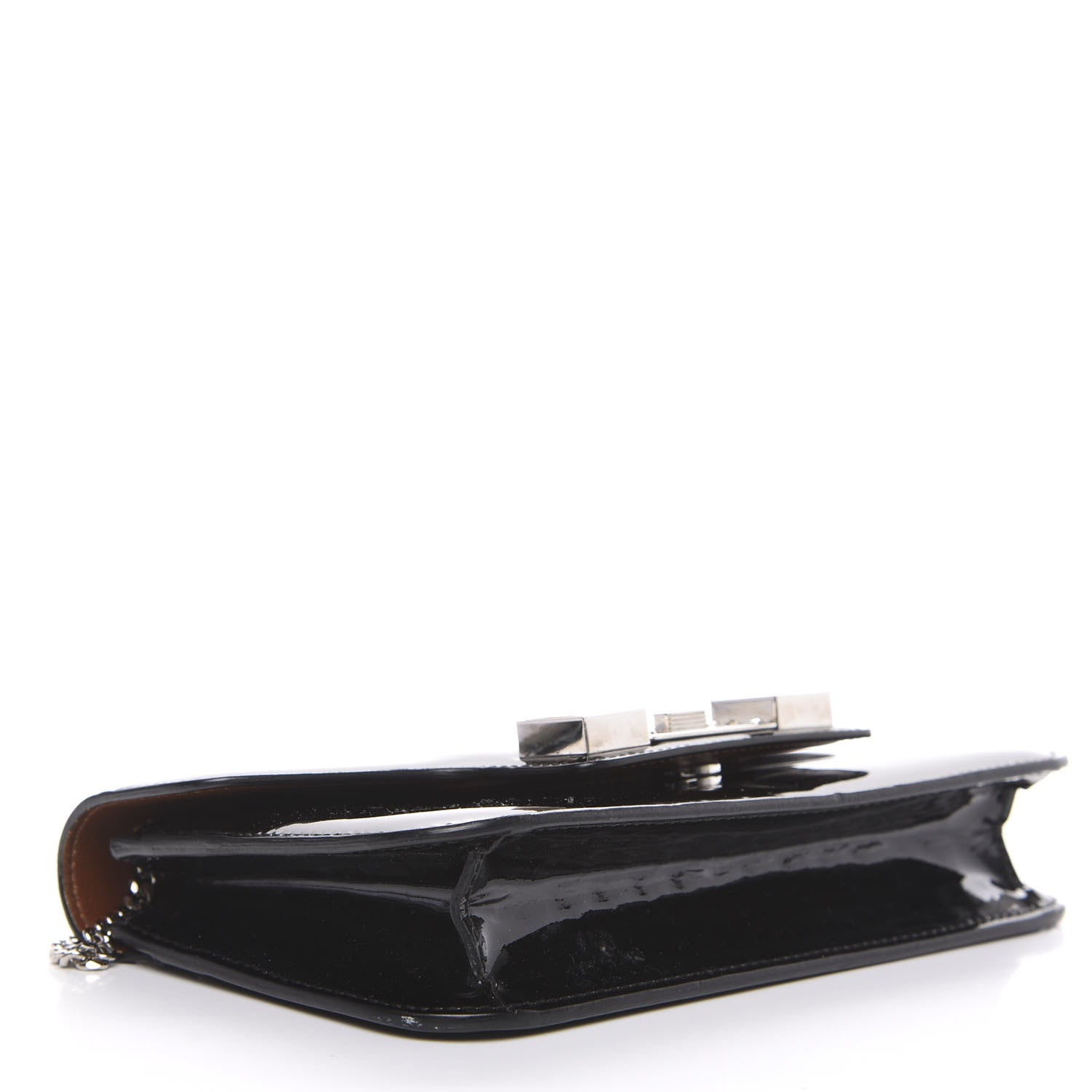 Proenza Schouler Patent PS11 Chain Wallet Black 3 of 10