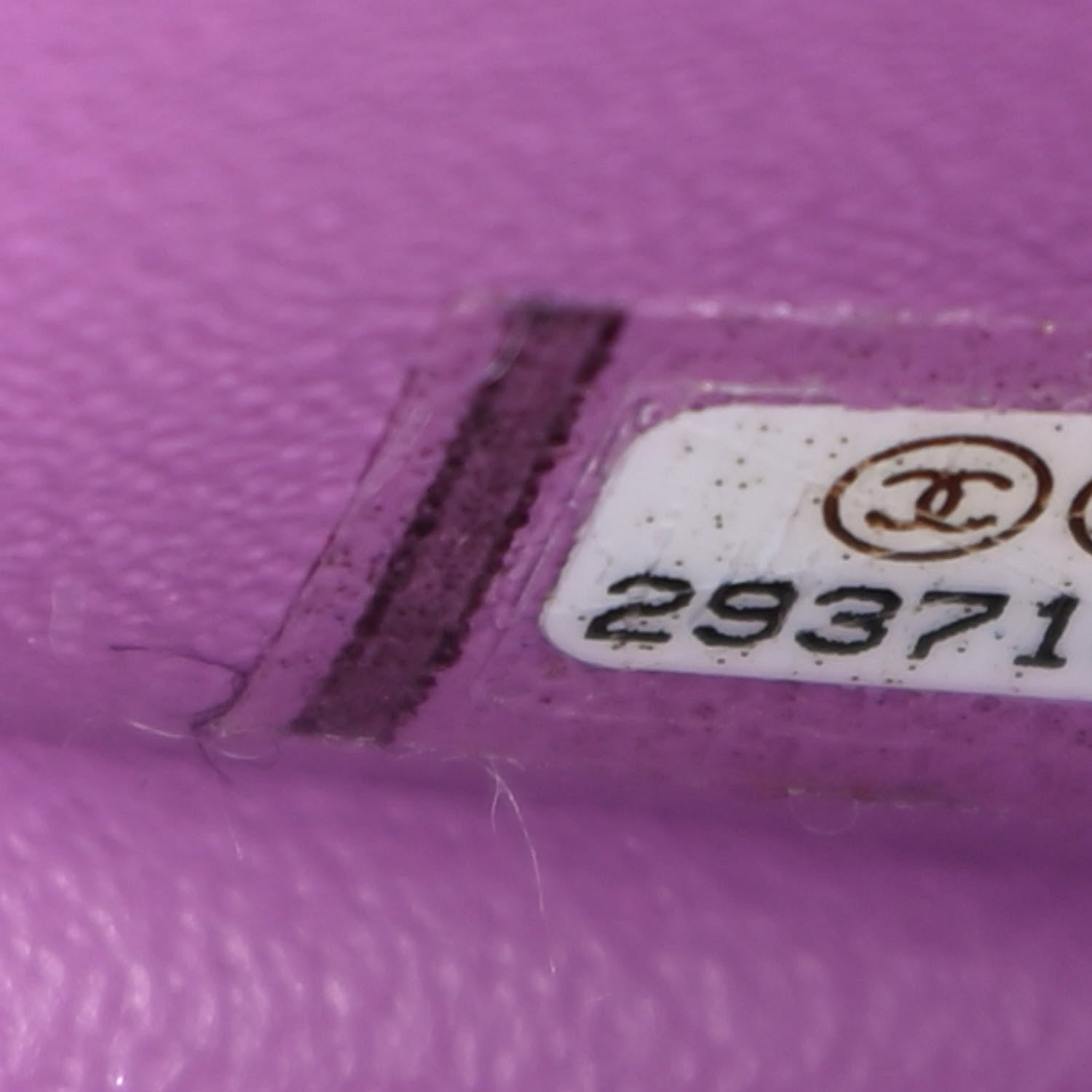 Chanel Lambskin Quilted Mini Rectangular Flap Purple 7 of 9