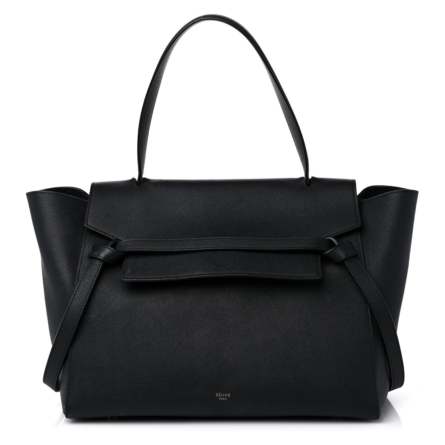 Celine Grained Calfskin Small Belt Bag Black 1 of 14