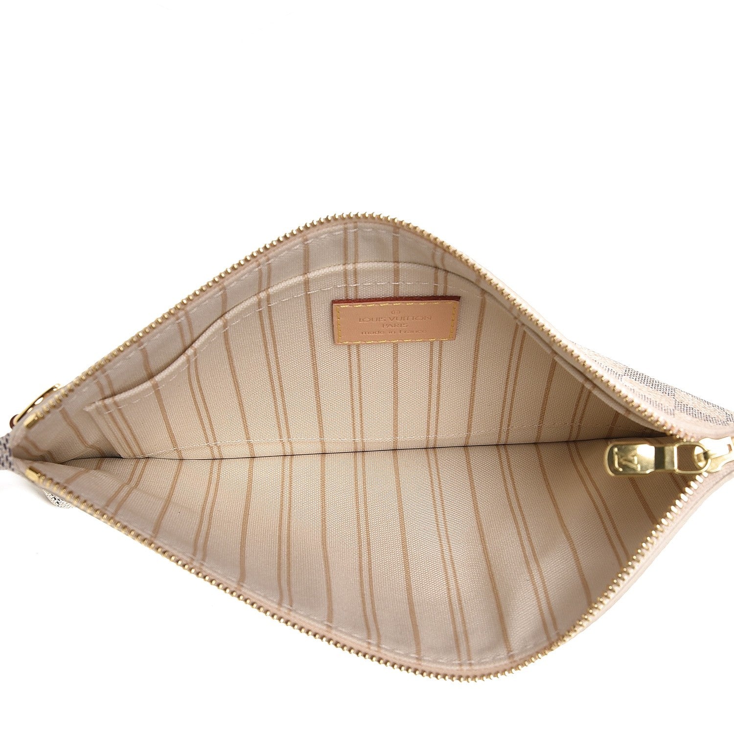 Louis Vuitton Damier Azur Neverfull MM GM Pochette 6 of 8