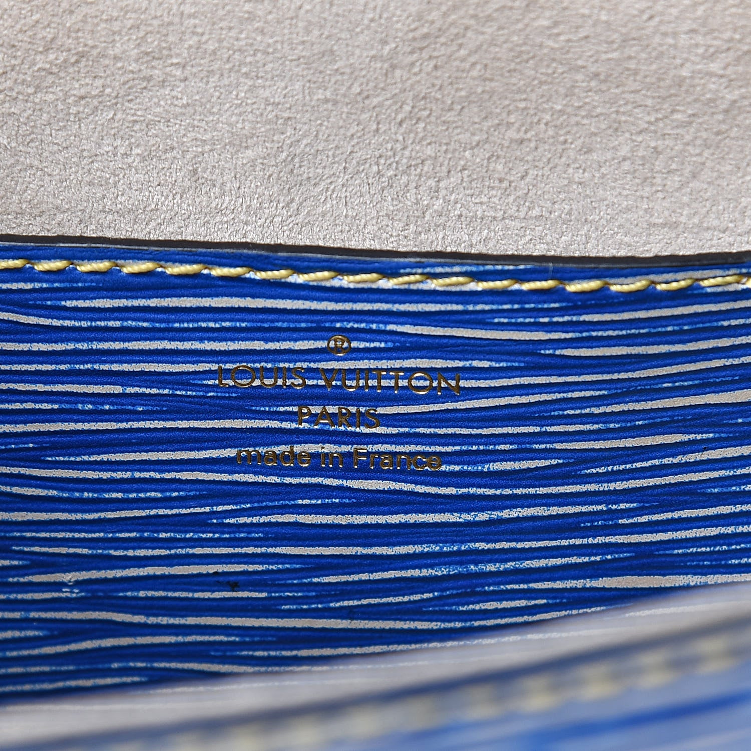 Louis Vuitton Epi Twist Shoulder Bag MM Denim Light 6 of 15