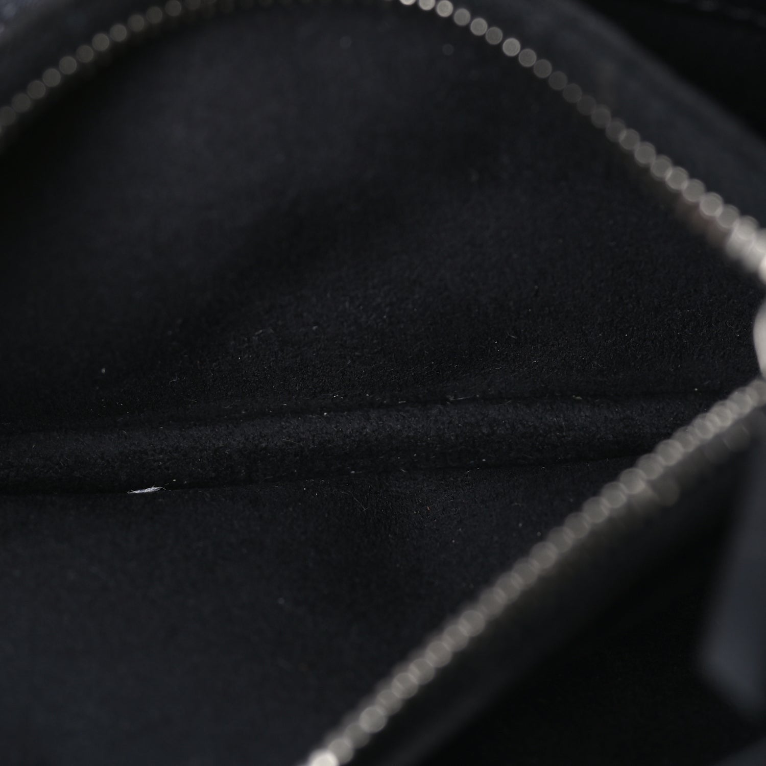 Chanel Patent Quilted Mini Phone Holder Clutch Black 5 of 7