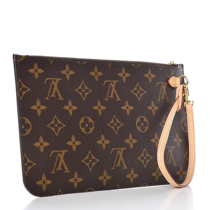 Louis Vuitton Monogram Neverfull MM GM Pochette 3 of 7