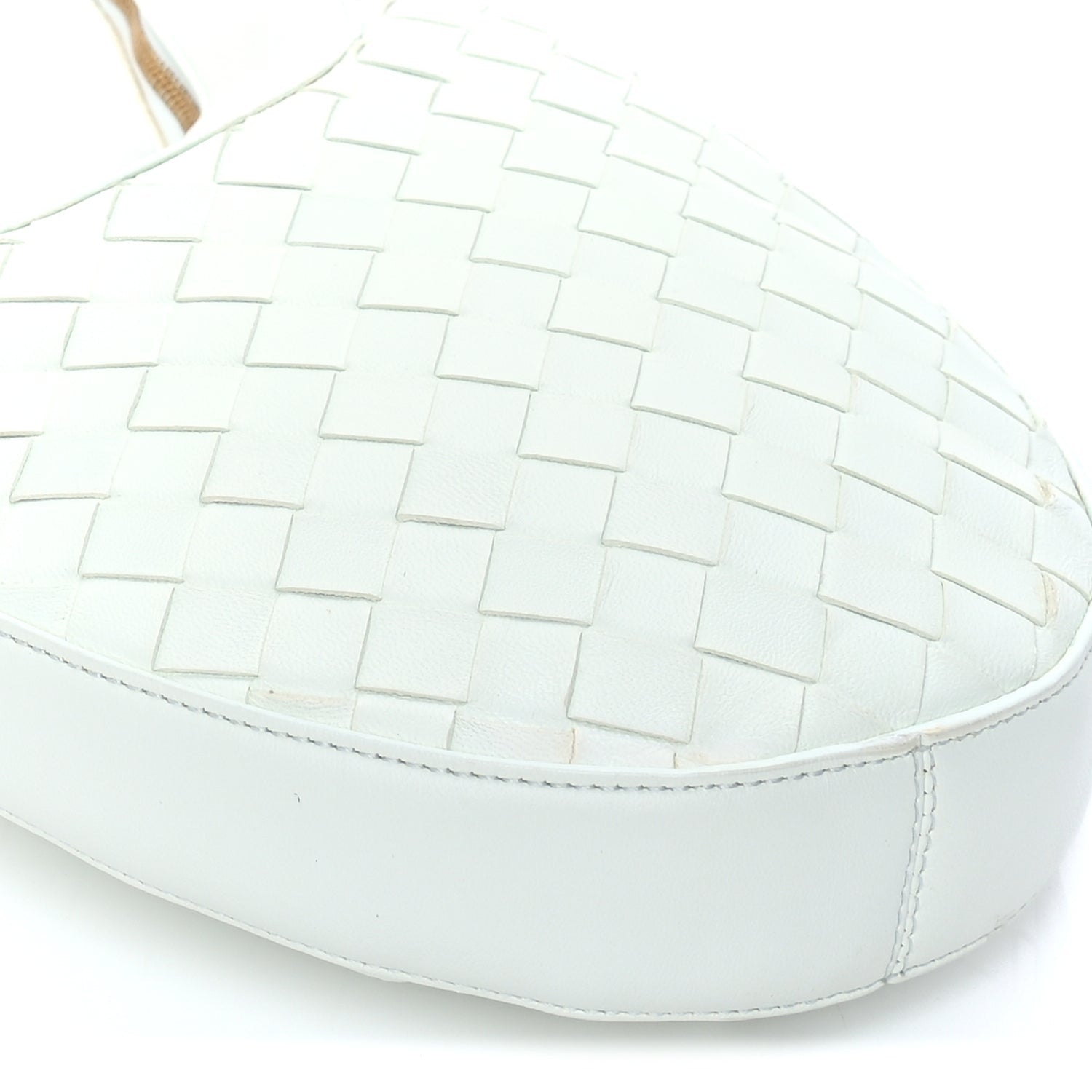 Bottega Veneta Nappa Intrecciato Small Drop Shoulder Bag  Glacier 7 of 7
