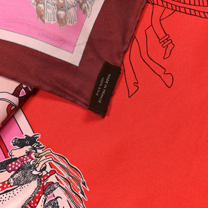 Hermes Silk Pani La Shar Pawnee Scarf 90 3 of 5