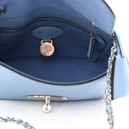 Mulberry Small Classic Grain Calfskin Small Lily Flap Pale Slate 5 of 10