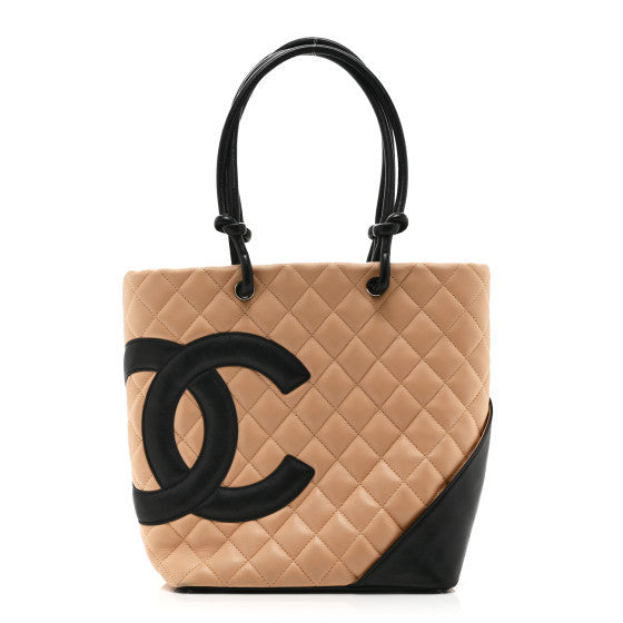 Chanel Calfskin Quilted Medium Cambon Tote 1 of 21
