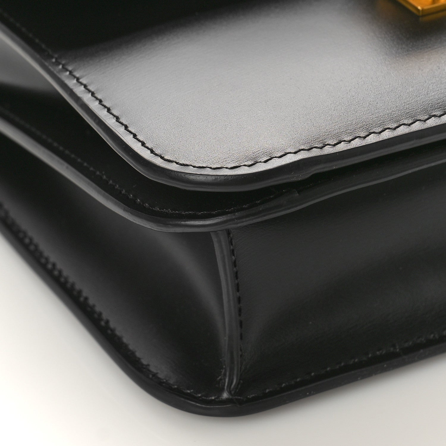 Celine Box Calfskin Teen Classic Box Flap Bag Black 7 of 8