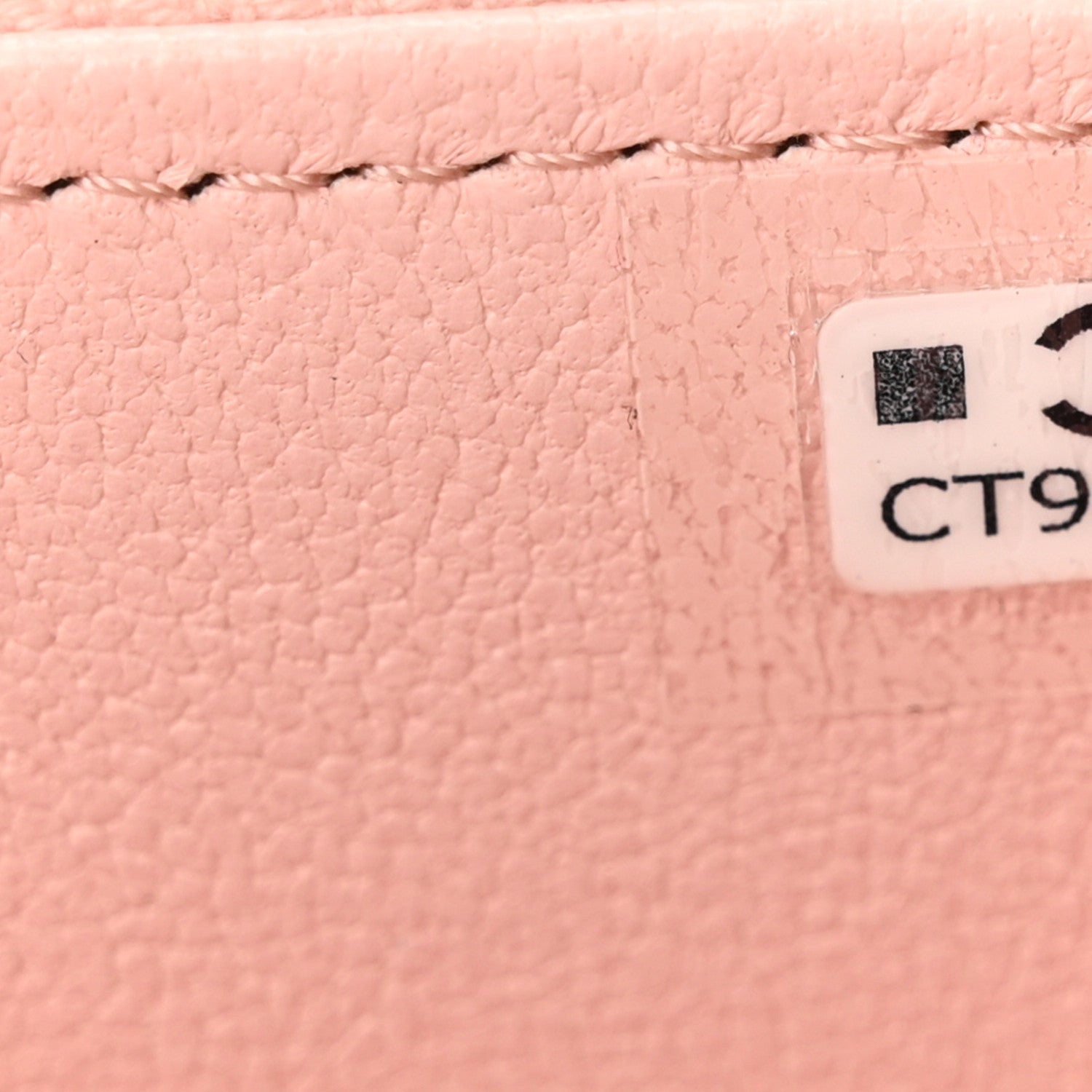 Chanel Lambskin Quilted Mini Top Handle Vanity Case With Chain Light Pink 7 of 10