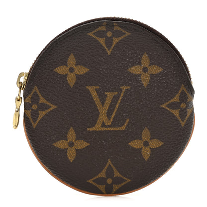 Louis Vuitton Monogram Round Coin Purse 1 of 9