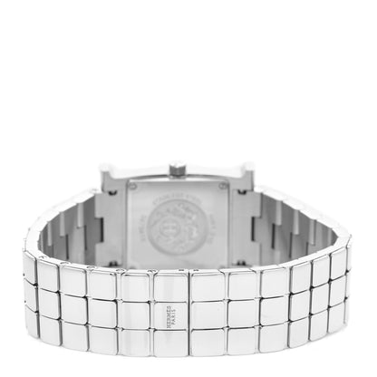 Hermes Stainless Steel 21mm Heure H Hour Quartz Watch 3 of 5