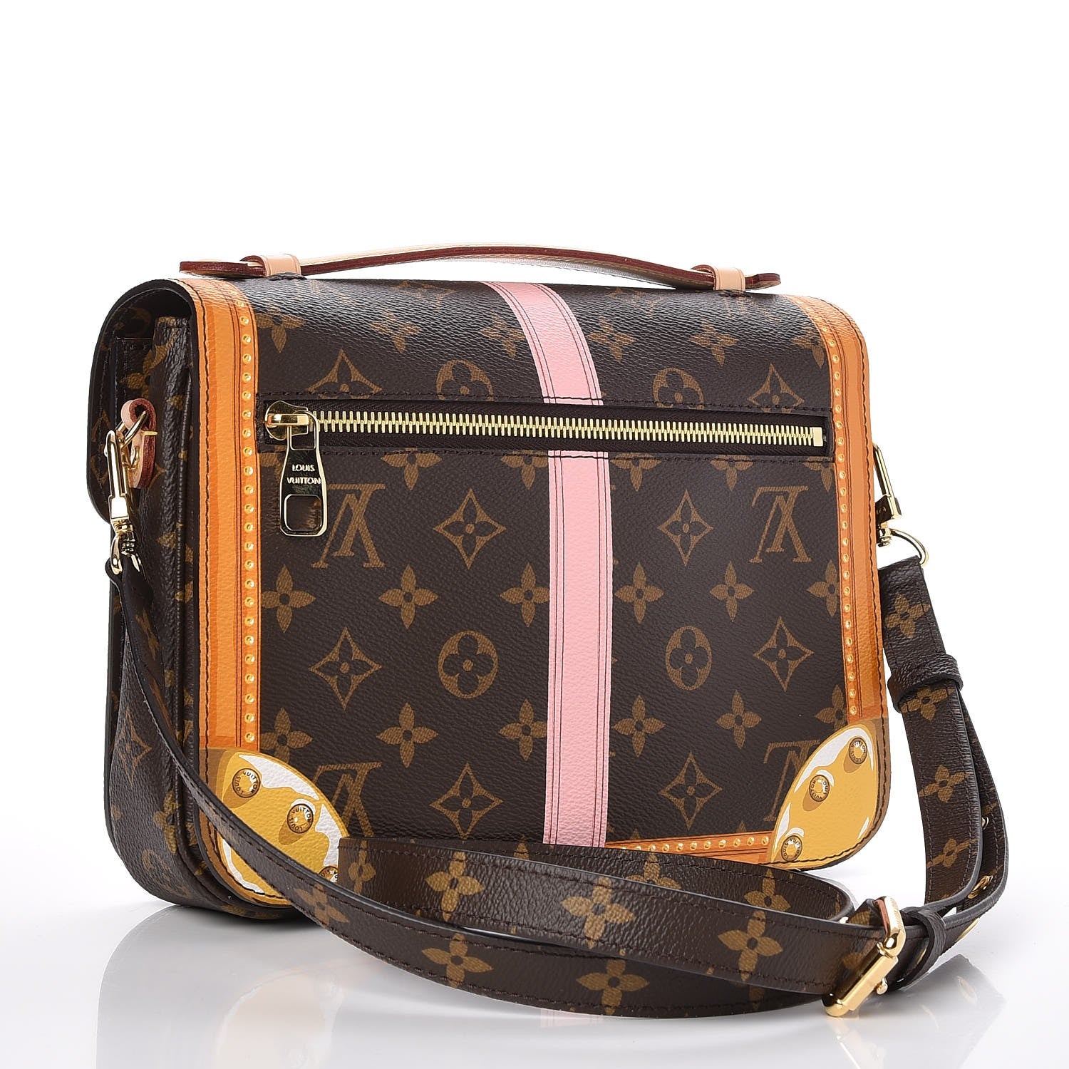 Louis Vuitton Monogram Summer Trunks Pochette Metis 3 of 7