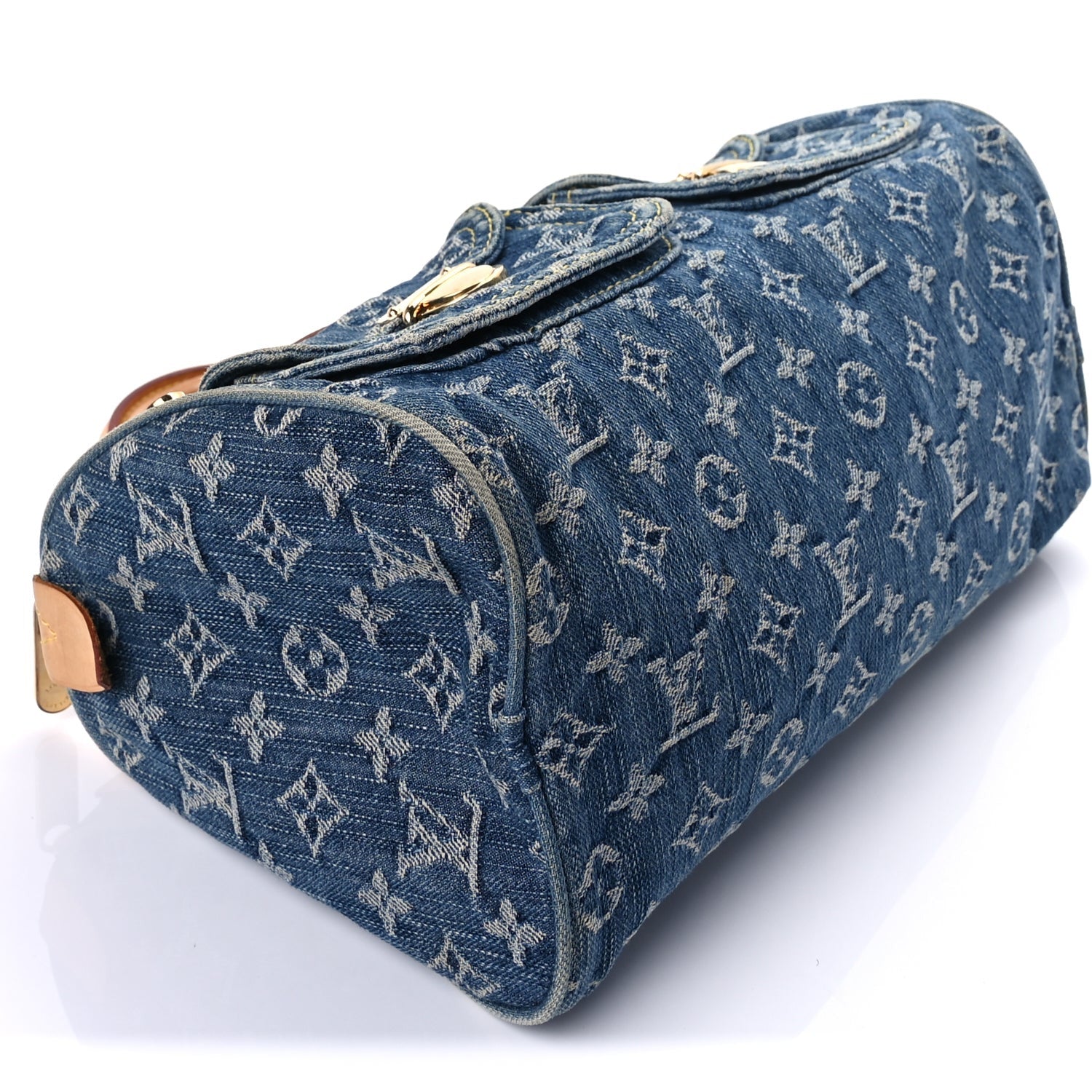 Louis Vuitton Monogram Denim Neo Speedy Blue 7 of 8