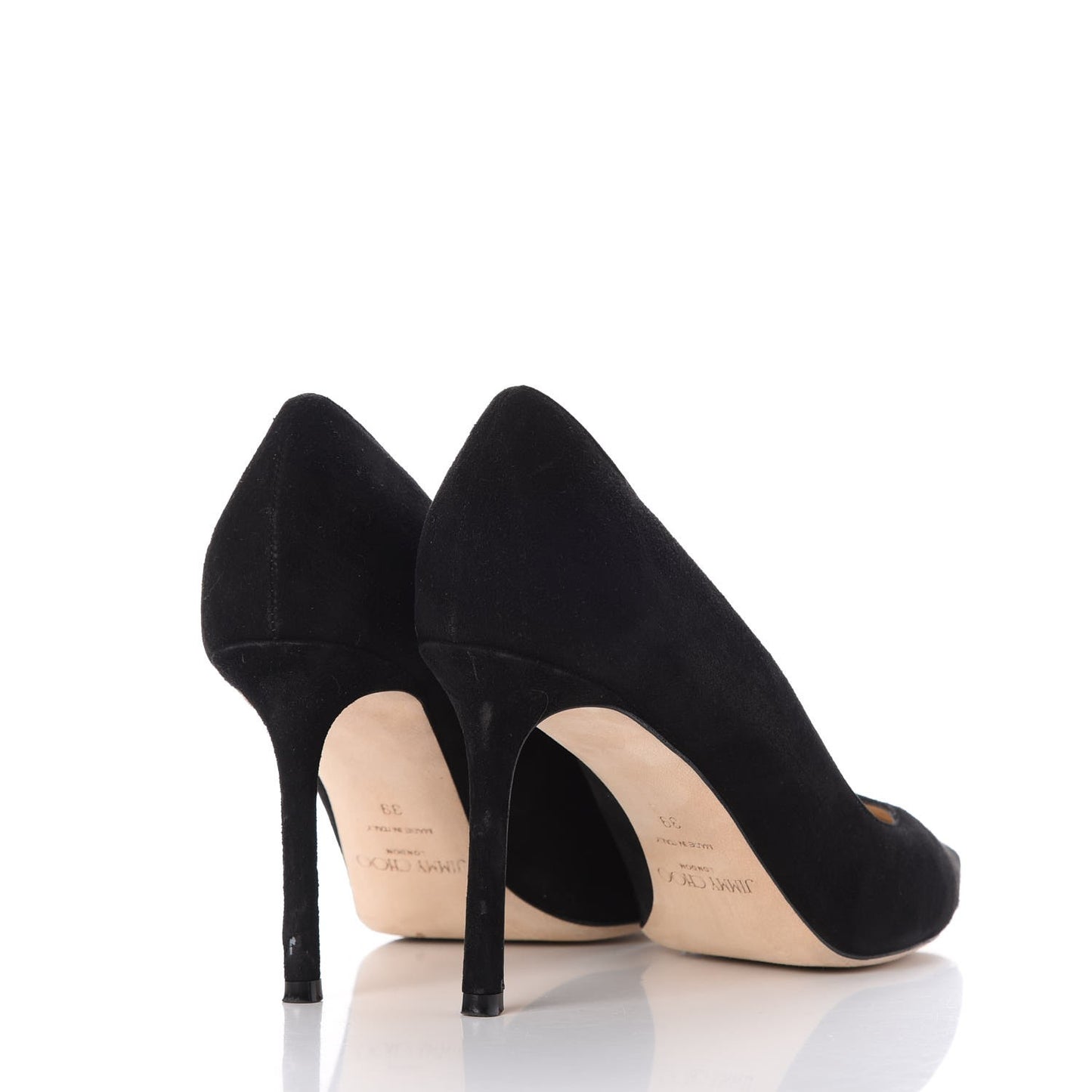 Suede Romy 85 Pumps 39 Black