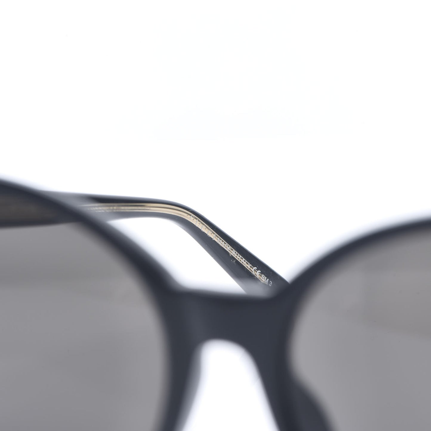 Round GG3833/FS Sunglasses Black