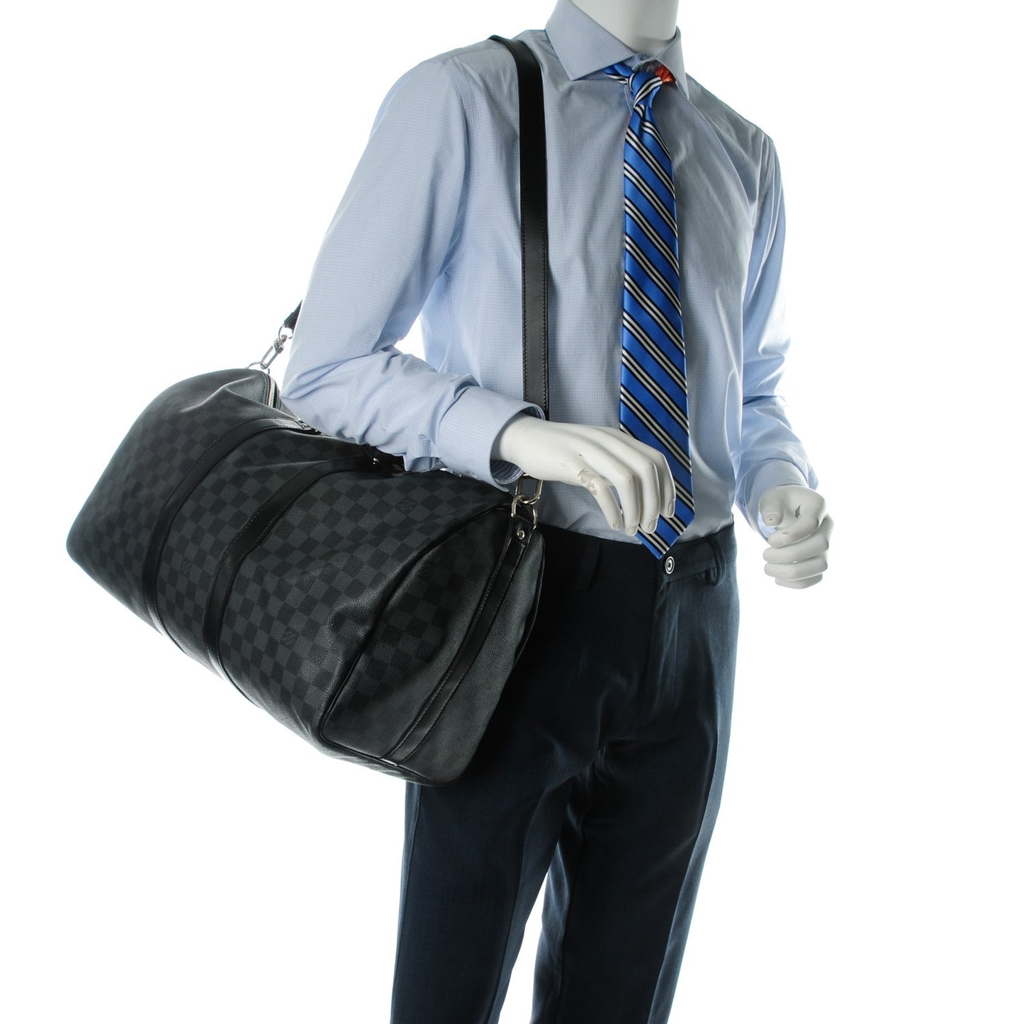 Damier Graphite Keepall Bandouliere 45