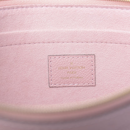 Louis Vuitton Damier Ebene Daily Pouch Rose Poudre 6 of 7
