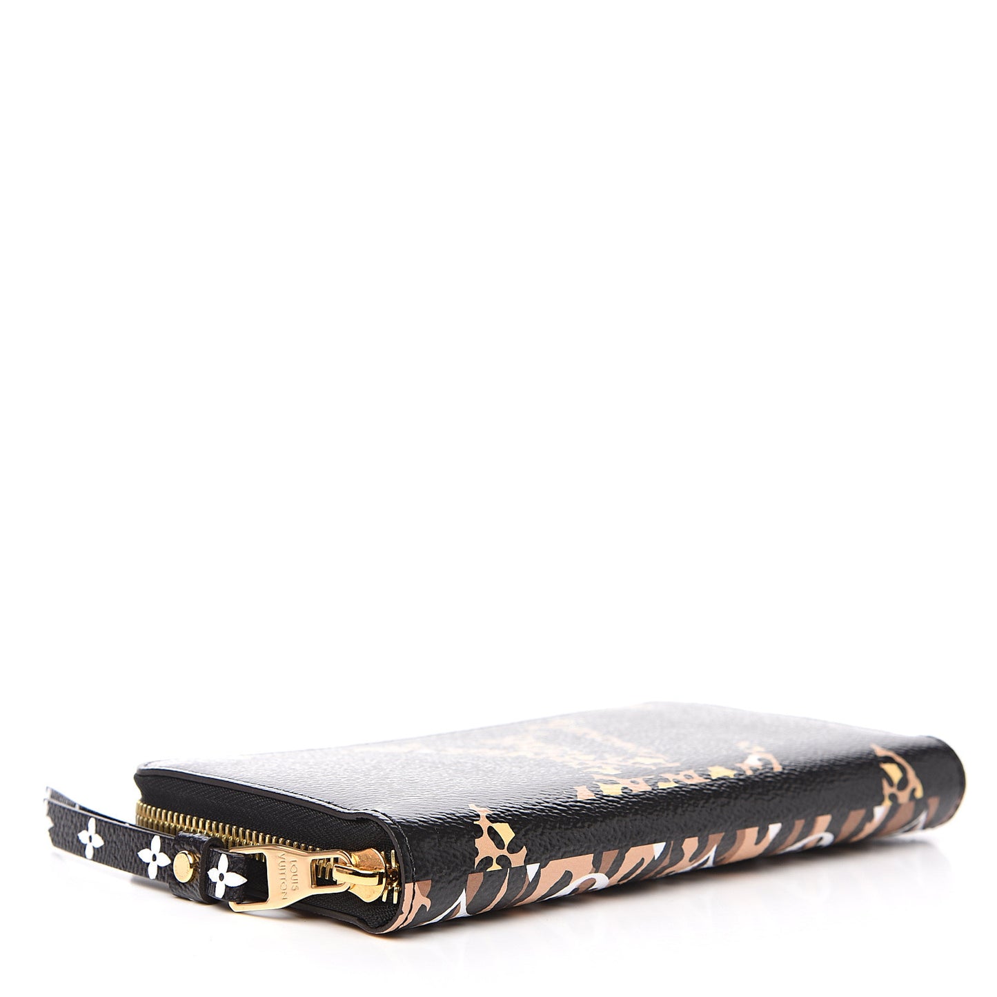 Monogram Giant Jungle Zippy Wallet Black
