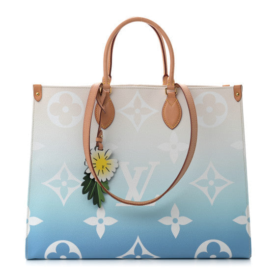 Louis Vuitton Monogram Giant By The Pool Onthego GM Blue 1 of 1